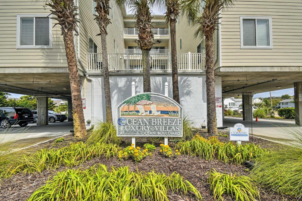 Roomy North Myrtle Beach Condo, Walk To Beach Экстерьер фото